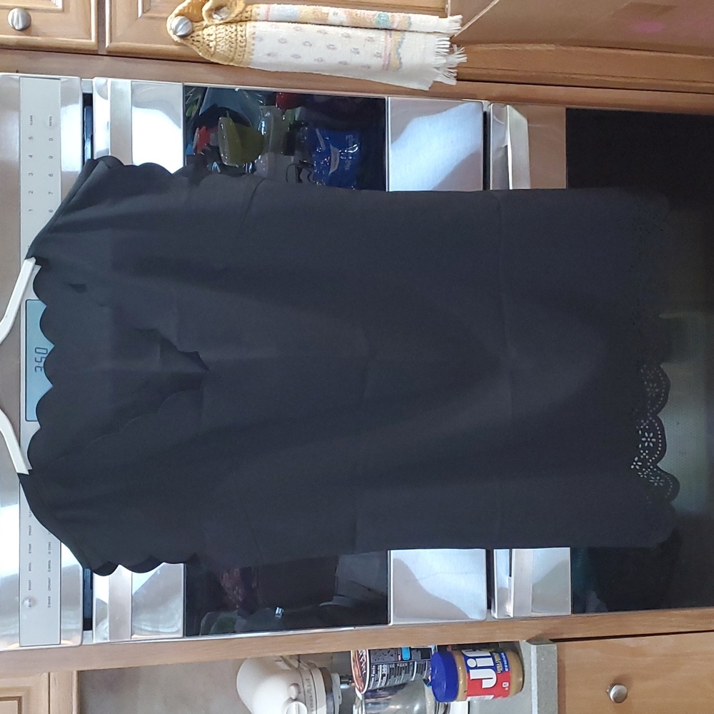 Shein Black Sleeveless Dress sz 1xl (14)
